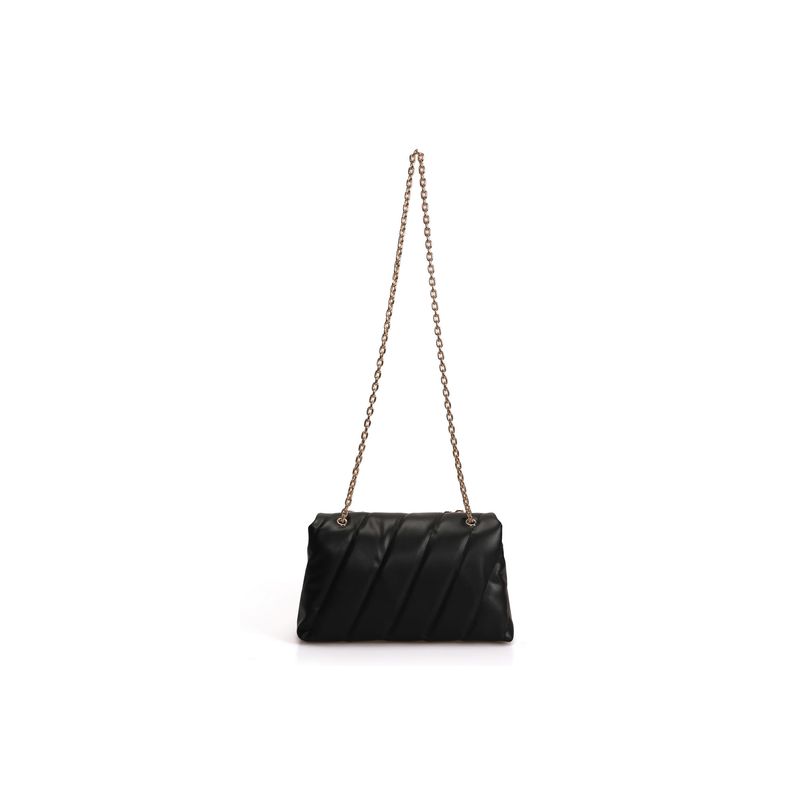 Fashion, accesorii si bijuterii - Femei - Accesorii femei - Genti si rucsacuri femei - Geanta de umar, Lucky Bees, dama, negru, 31x10x19 cm, piele polivinilica - Infinity.ro