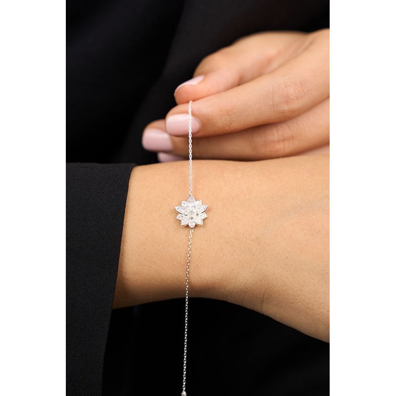 Fashion, accesorii si bijuterii - Femei - Bijuterii femei - Bratari femei - Bratara, Heliophilia, argint 925, argintiu, marime unica, 757ELS1585 - Infinity.ro