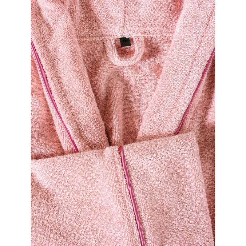 Casa si Gradina - Textile si covoare - Textile baie - Halate de baie - Set halat de baie, L'essentiel Maison, pudra, m-l, 100% bumbac, prosop 50x90 cm - Infinity.ro