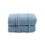 Casa si Gradina - Textile si covoare - Textile baie - Prosoape - Set prosoape de baie, L'essentiel Maison, albastru, 75x150 cm, 100% microcoton, 2 bucati - Infinity.ro
