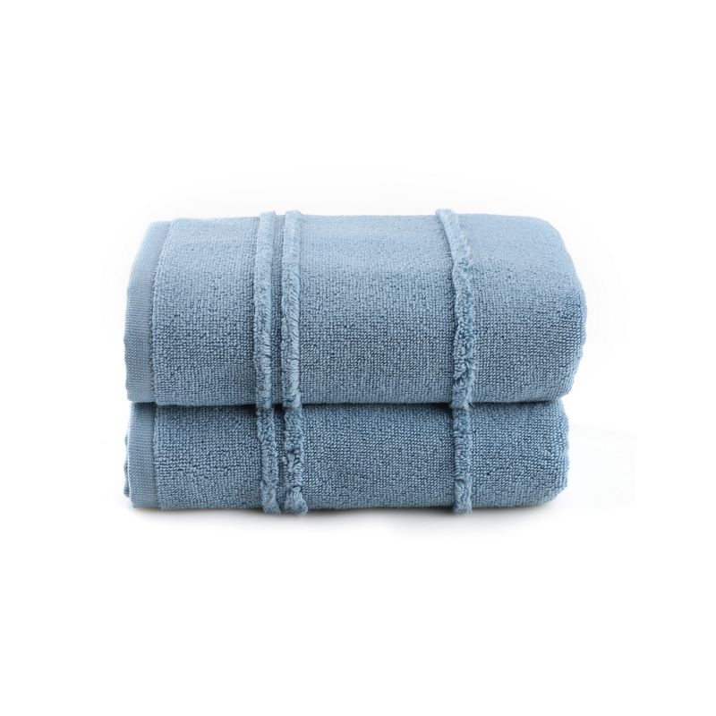 Casa si Gradina - Textile si covoare - Textile baie - Prosoape - Set prosoape de baie, L'essentiel Maison, albastru, 75x150 cm, 100% microcoton, 2 bucati - Infinity.ro