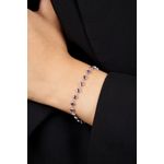 Fashion, accesorii si bijuterii - Femei - Bijuterii femei - Bratari femei - Bratara, Heliophilia, argint 925, mov, unica, 757ELS1600 - Infinity.ro