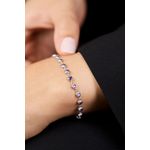 Fashion, accesorii si bijuterii - Femei - Bijuterii femei - Bratari femei - Bratara, Heliophilia, argint 925, mov, unica, 757ELS1600 - Infinity.ro