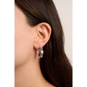 Cercei, Heliophilia, metal, argintiu, marime universala, 757ELS1356