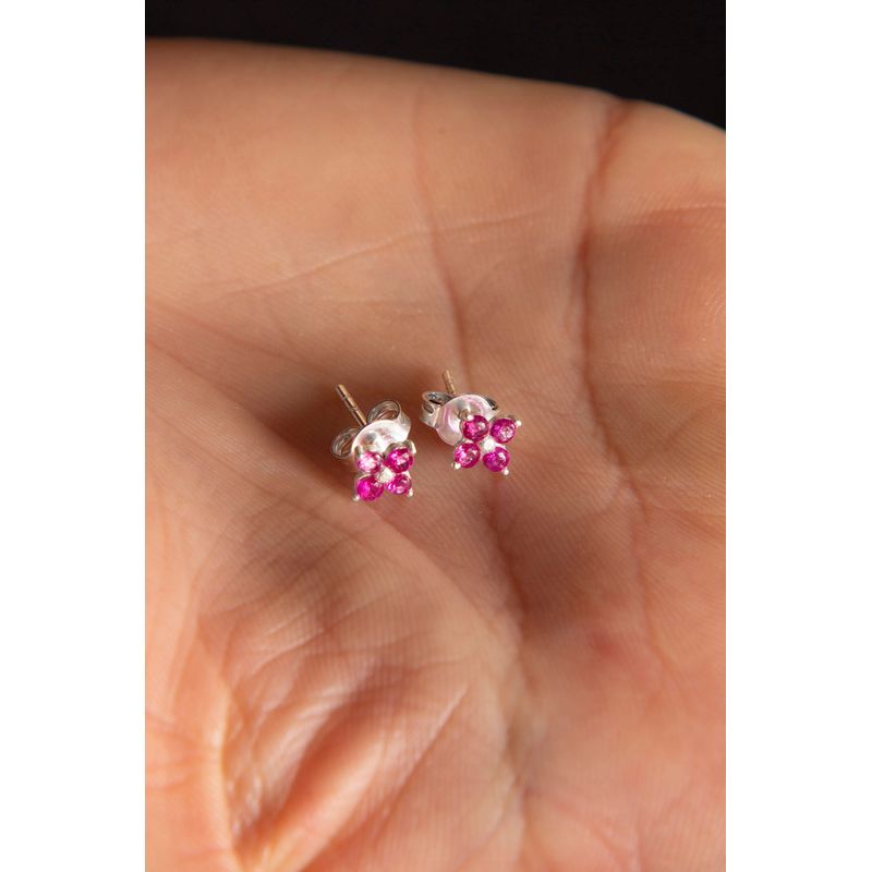 Fashion, accesorii si bijuterii - Femei - Bijuterii femei - Cercei femei - Cercei stud, Heliophilia, argint 925, argintiu, 4.5 mm, 136ELS1302 - Infinity.ro