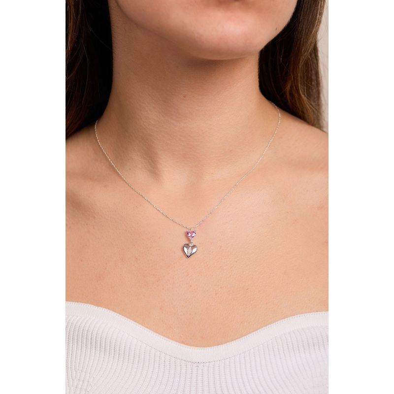 Fashion, accesorii si bijuterii - Femei - Bijuterii femei - Coliere femei - Colier, Heliophilia, argint 925, argintiu, 42+5 cm - Infinity.ro