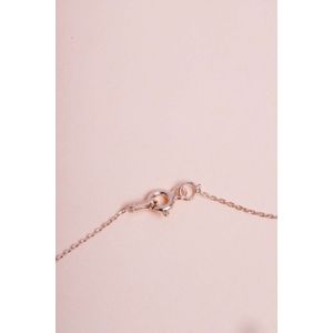 Colier, Heliophilia, argint 925, roz, cu zirconiu