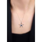 Fashion, accesorii si bijuterii - Femei - Bijuterii femei - Coliere femei - Colier, Heliophilia, argint 925, roz, cu zirconiu - Infinity.ro