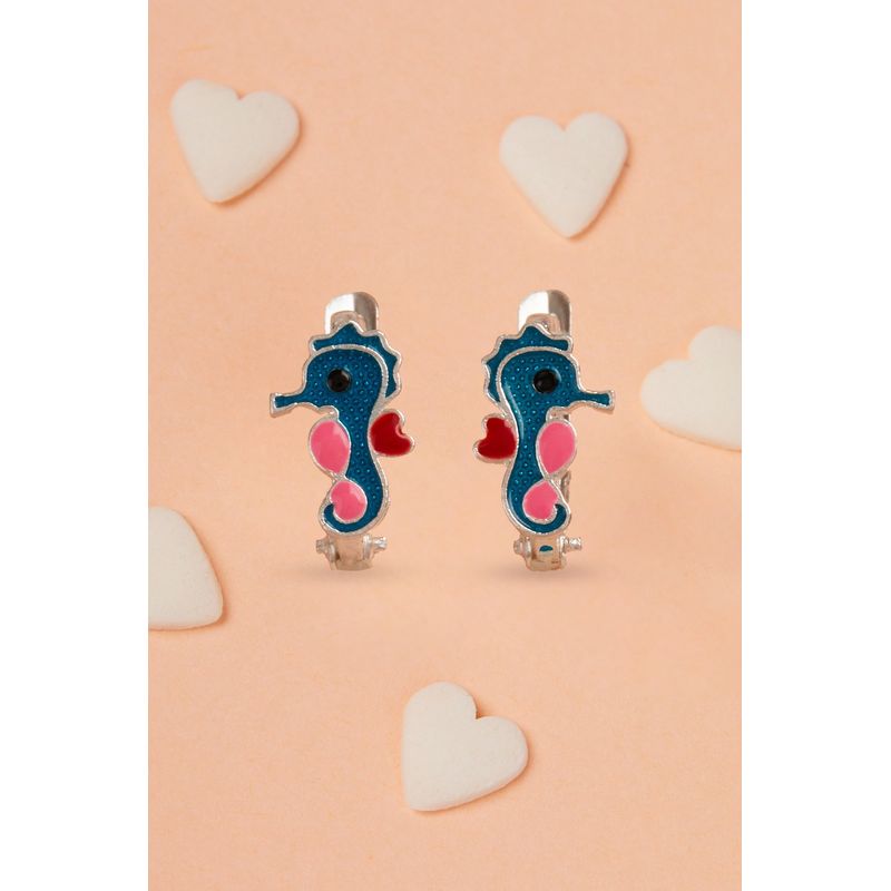 Fashion, accesorii si bijuterii - Copii - Accesorii copii - Bijuterii si ceasuri copii - Cercei, Heliophilia, copii, argint 925, albastru roz argintiu, anti-alergic - Infinity.ro