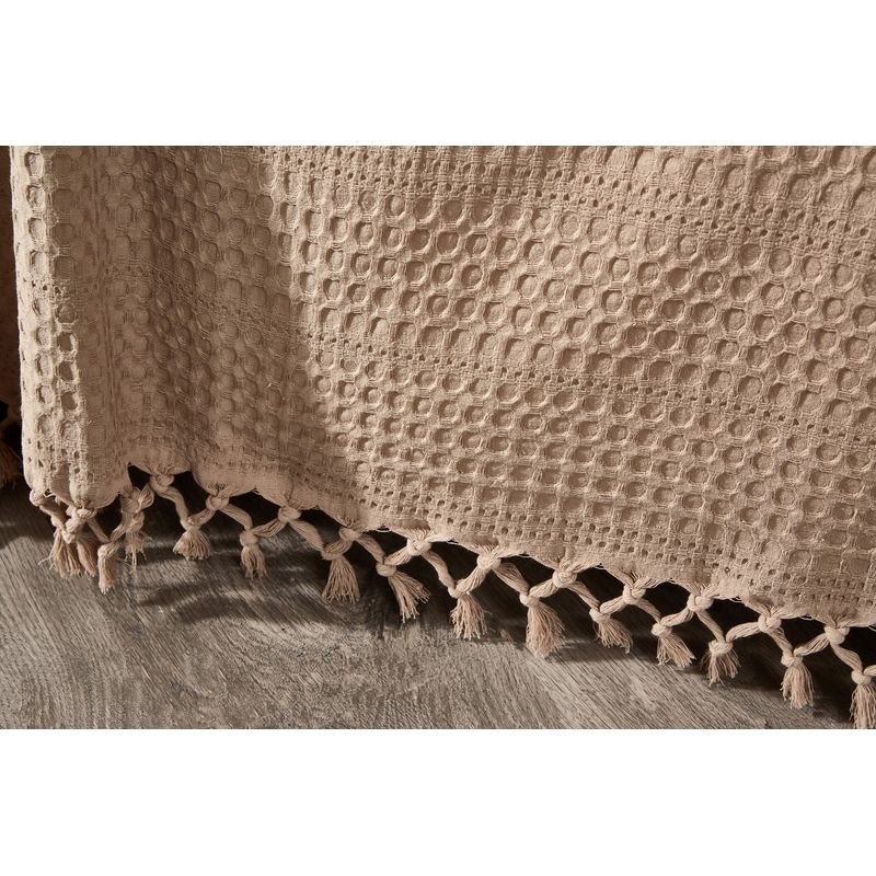 Casa si Gradina - Textile si covoare - Pături și cuverturi - Cuverturi - Cuvertura de pat dubla, L'essentiel Maison, cappuccino, 220x240 cm, 100% bumbac - Infinity.ro