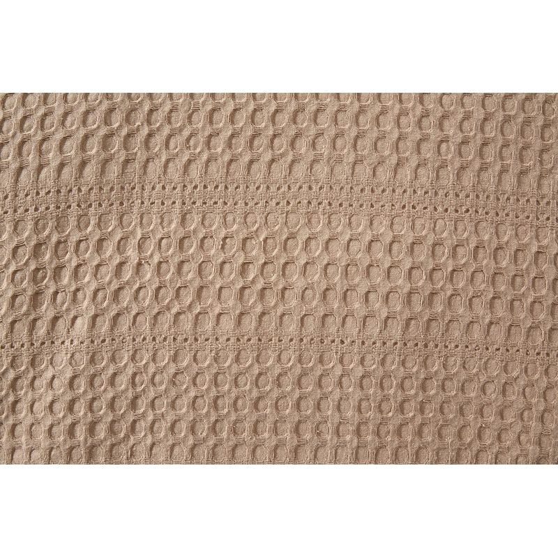 Casa si Gradina - Textile si covoare - Pături și cuverturi - Cuverturi - Cuvertura de pat dubla, L'essentiel Maison, cappuccino, 220x240 cm, 100% bumbac - Infinity.ro