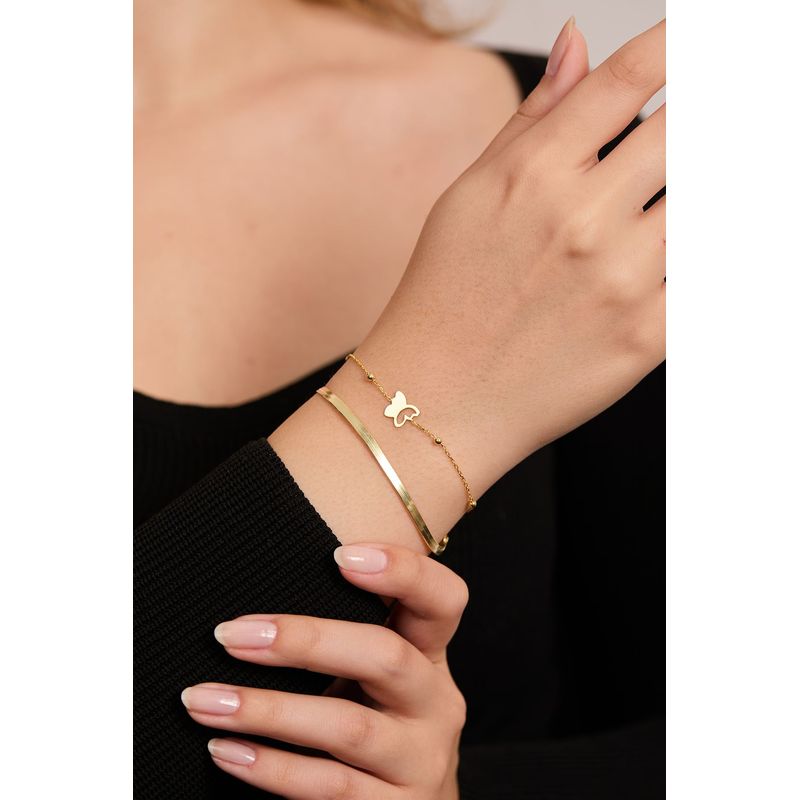 Fashion, accesorii si bijuterii - Femei - Bijuterii femei - Bratari femei - Bratara, Heliophilia, argint 925, auriu, marime universala, 757ELS1588 - Infinity.ro