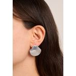 Fashion, accesorii si bijuterii - Femei - Bijuterii femei - Cercei femei - Cercei, Heliophilia, metal, argintiu, marime universala, 757ELS1342 - Infinity.ro