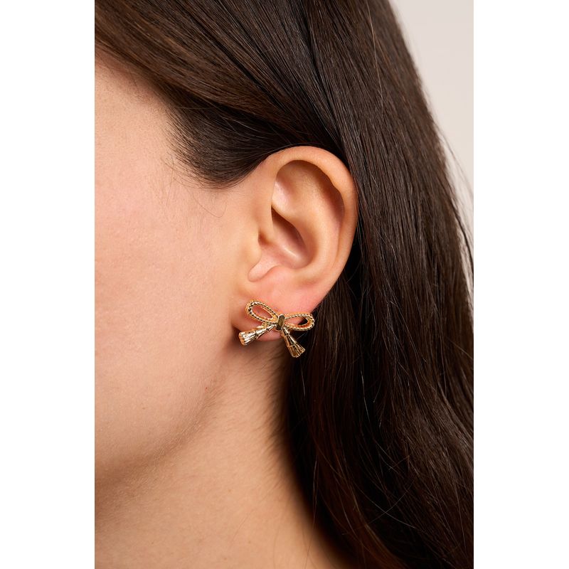 Fashion, accesorii si bijuterii - Femei - Bijuterii femei - Cercei femei - Cercei, Heliophilia, metal, auriu, marime unica, 757ELS1337 - Infinity.ro