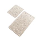 Casa si Gradina - Textile si covoare - Covoare - Covorase baie - Set covorase de baie, L'essentiel Maison, multicolor, 50x60 cm si 60x100 cm, 100% bumbac, antiderapant, 359CHL1555 - Infinity.ro