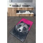 Casa si Gradina - Textile si covoare - Covoare - Covorase baie - Covoras de baie, L'essentiel Maison, multicolor, 70x120 cm, 100% poliester, antiderapant, 510CHL1132 - Infinity.ro