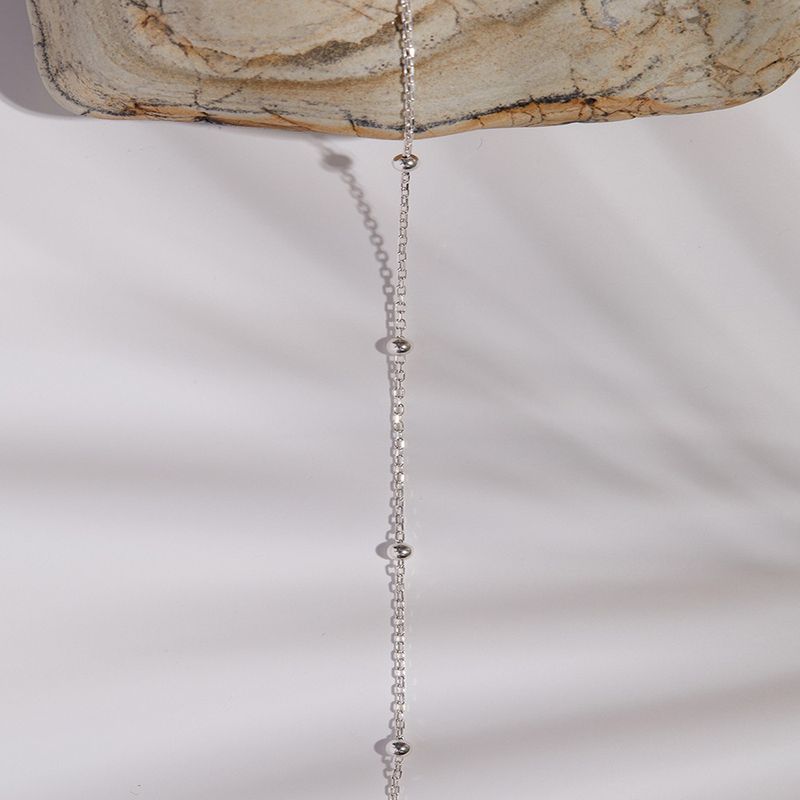 Fashion, accesorii si bijuterii - Femei - Bijuterii femei - Bratari femei - Bratara de glezna, Heliophilia, argint 925, argintiu, 22+4 cm, 736ELS1170 - Infinity.ro