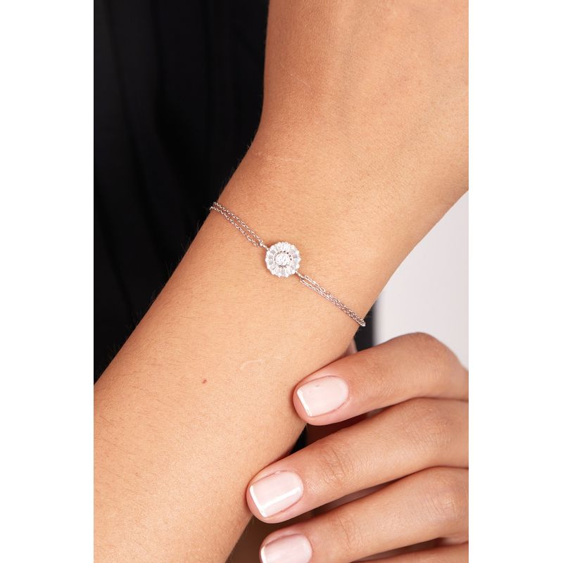 Fashion, accesorii si bijuterii - Femei - Bijuterii femei - Bratari femei - Bratara, Heliophilia, argint 925, argintiu, marime unica, 757ELS1573 - Infinity.ro