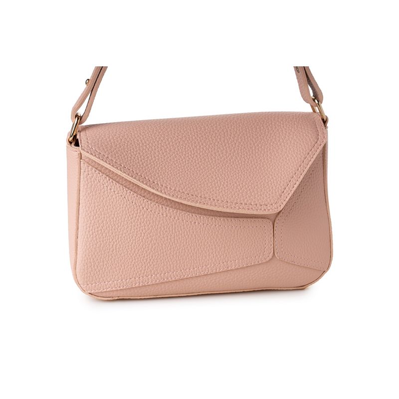 Fashion, accesorii si bijuterii - Femei - Accesorii femei - Genti si rucsacuri femei - Geanta de umar, Lucky Bees, dama, pulbere, 28x10x17 cm, piele polivinilica - Infinity.ro