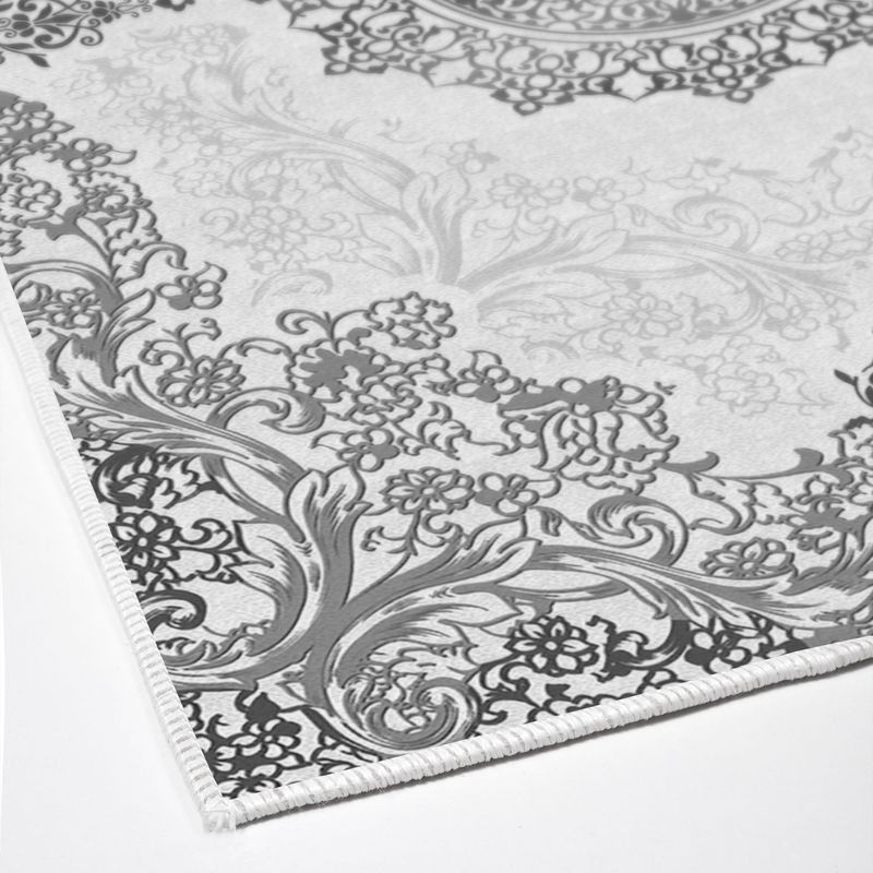 Casa si Gradina - Textile si covoare - Covoare - Covorase baie - Set covorase de baie, L'essentiel Maison, multicolor, 50x60 cm si 60x100 cm, 100% poliester, antiderapant, antibacterian, 299ANR1618 - Infinity.ro