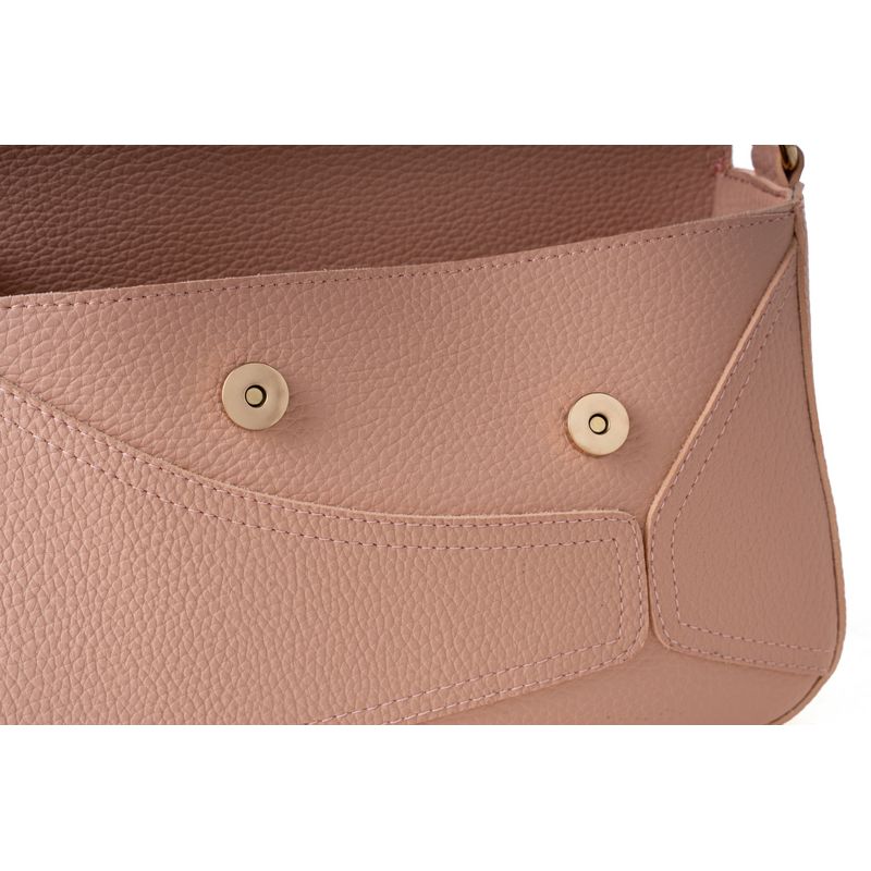 Fashion, accesorii si bijuterii - Femei - Accesorii femei - Genti si rucsacuri femei - Geanta de umar, Lucky Bees, dama, pulbere, 28x10x17 cm, piele polivinilica - Infinity.ro