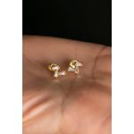 Fashion, accesorii si bijuterii - Femei - Bijuterii femei - Cercei femei - Cercei, Heliophilia, argint 925, auriu, 136ELS1605 - Infinity.ro