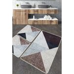 Casa si Gradina - Textile si covoare - Covoare - Covorase baie - Set covorase de baie, L'essentiel Maison, multicolor, 60x100 cm + 2x50x60 cm, 100% poliester, antiderapant, antibacterian, 359CHL5315 - Infinity.ro