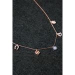 Fashion, accesorii si bijuterii - Femei - Bijuterii femei - Coliere femei - Colier, Heliophilia, argint 925, multicolor, zirconiu, 43 cm, 938ELS5511 - Infinity.ro