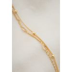 Fashion, accesorii si bijuterii - Femei - Bijuterii femei - Bratari femei - Braţara de glezna, Heliophilia, metal, auriu, 24+2 cm, 948ELK4107 - Infinity.ro