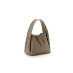 Fashion, accesorii si bijuterii - Femei - Accesorii femei - Genti si rucsacuri femei - Geanta de mana, Lucky Bees, piele sintetica, mink, 25x13x19 cm - Infinity.ro