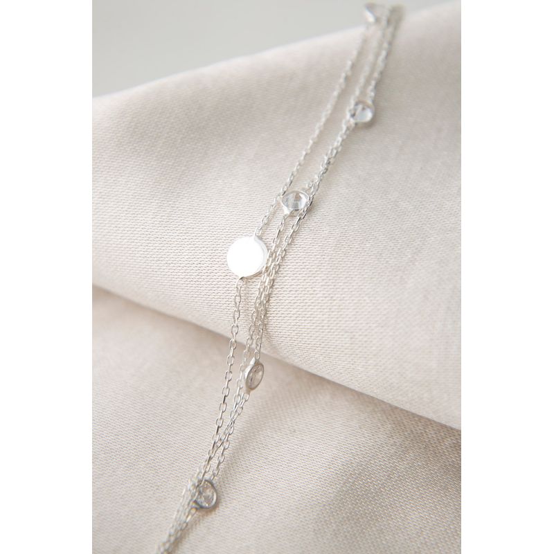 Fashion, accesorii si bijuterii - Femei - Bijuterii femei - Bratari femei - Bratara, Heliophilia, argint 925, argintiu, 2.97 g, 938ELS2305 - Infinity.ro