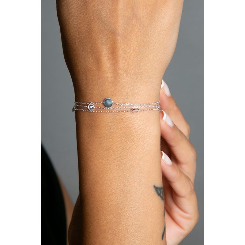 Fashion, accesorii si bijuterii - Femei - Bijuterii femei - Bratari femei - Bratara, Heliophilia, argint 925, argintiu, 2.97 g, 938ELS2305 - Infinity.ro