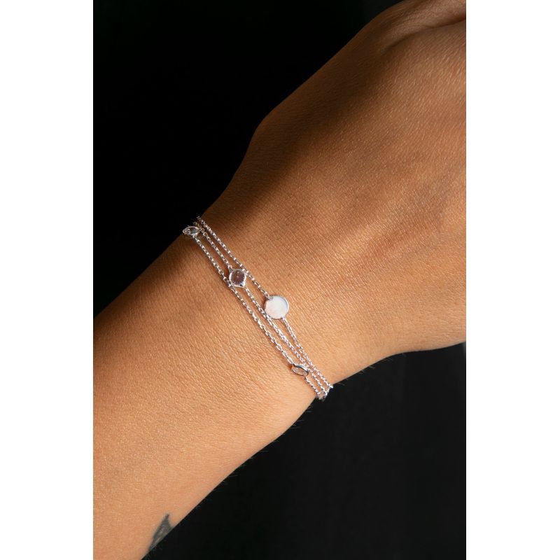 Fashion, accesorii si bijuterii - Femei - Bijuterii femei - Bratari femei - Bratara, Heliophilia, argint 925, argintiu, 2.97 g, 938ELS2305 - Infinity.ro