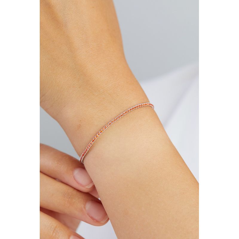 Fashion, accesorii si bijuterii - Femei - Bijuterii femei - Bratari femei - Bratara, Heliophilia, argint 925, portocaliu, marime universala - Infinity.ro