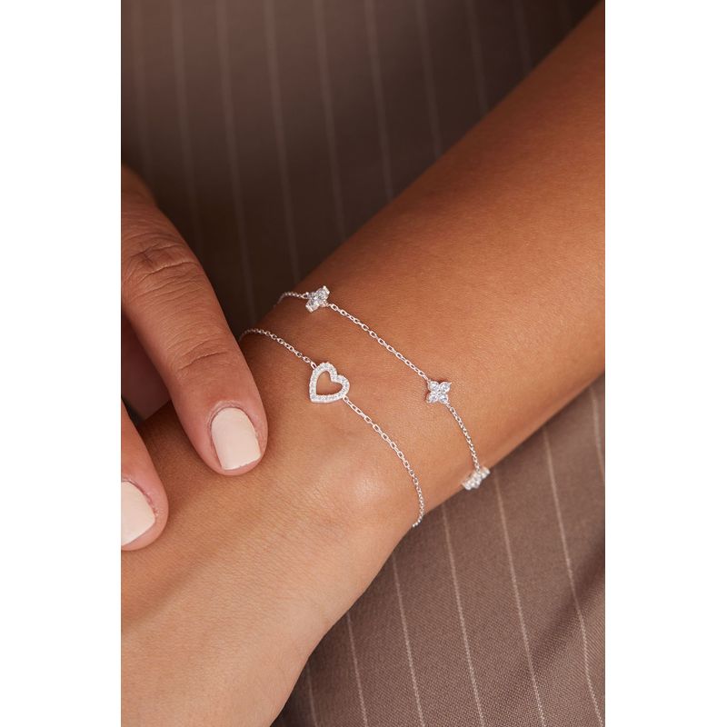 Fashion, accesorii si bijuterii - Femei - Bijuterii femei - Bratari femei - Bratara, Heliophilia, argint 925, argintiu, marime unica, 757ELS1587 - Infinity.ro