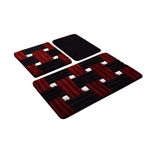 Casa si Gradina - Textile si covoare - Covoare - Covorase baie - Set covorase de baie, L'essentiel Maison, multicolor, 40x60 cm, 50x60 cm, 60x100 cm, 100% acrilic, antiderapant, 359CHL3205 - Infinity.ro