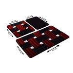 Casa si Gradina - Textile si covoare - Covoare - Covorase baie - Set covorase de baie, L'essentiel Maison, multicolor, 40x60 cm, 50x60 cm, 60x100 cm, 100% acrilic, antiderapant, 359CHL3205 - Infinity.ro