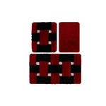 Casa si Gradina - Textile si covoare - Covoare - Covorase baie - Set covorase de baie, L'essentiel Maison, multicolor, 40x60 cm, 50x60 cm, 60x100 cm, 100% acrilic, antiderapant, 359CHL3205 - Infinity.ro