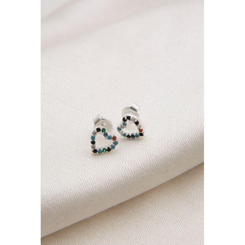 Fashion, accesorii si bijuterii - Femei - Bijuterii femei - Cercei femei - Cercei, Heliophilia, argint 925, argintiu, antialergic, 136ELS1577 - Infinity.ro