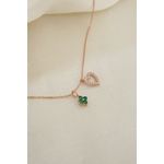 Fashion, accesorii si bijuterii - Femei - Bijuterii femei - Coliere femei - Colier, Heliophilia, argint 925, aur roz, 2.07 g, 136ELS1690 - Infinity.ro