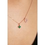 Fashion, accesorii si bijuterii - Femei - Bijuterii femei - Coliere femei - Colier, Heliophilia, argint 925, aur roz, 2.07 g, 136ELS1690 - Infinity.ro