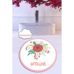 Casa si Gradina - Textile si covoare - Covoare - Covorase baie - Covoras de baie, L'essentiel Maison, multicolor, diametru 140 cm, 100% poliester, antiderapant, 359CHL4450 - Infinity.ro