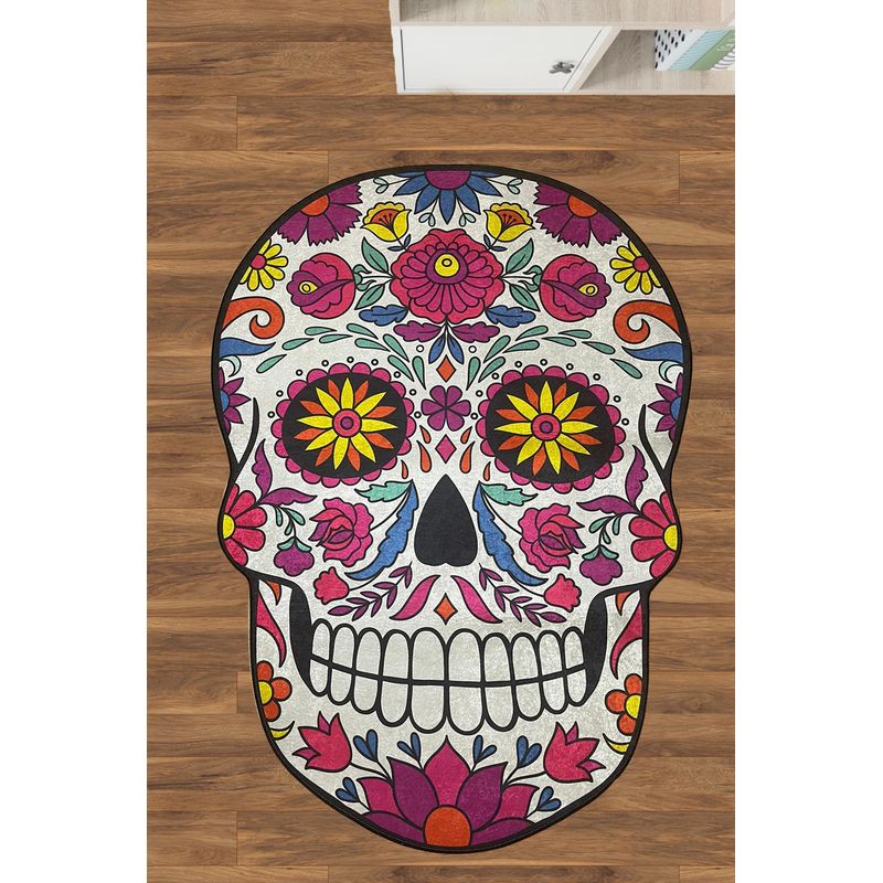 Casa si Gradina - Textile si covoare - Covoare - Covorase baie - Covoras de baie, L'essentiel Maison, multicolor, 80x120 cm, 100% poliester, antiderapant, 359CHL4982 - Infinity.ro