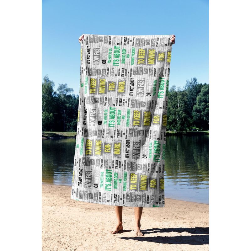 Casa si Gradina - Textile si covoare - Textile baie - Prosoape - Prosop de plaja, L'essentiel Maison, multicolor, 90x150 cm, microfibra, 450AST1172 - Infinity.ro