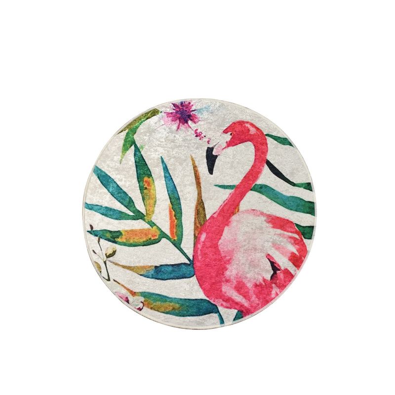 Casa si Gradina - Textile si covoare - Covoare - Covorase baie - Covoras de baie, L'essentiel Maison, multicolor, diametru 140 cm, 100% poliester, antiderapant, 359CHL4151 - Infinity.ro