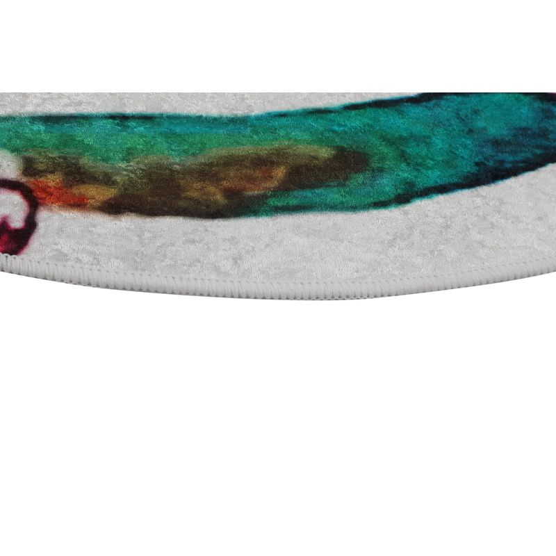 Casa si Gradina - Textile si covoare - Covoare - Covorase baie - Covoras de baie, L'essentiel Maison, multicolor, diametru 140 cm, 100% poliester, antiderapant, 359CHL4151 - Infinity.ro