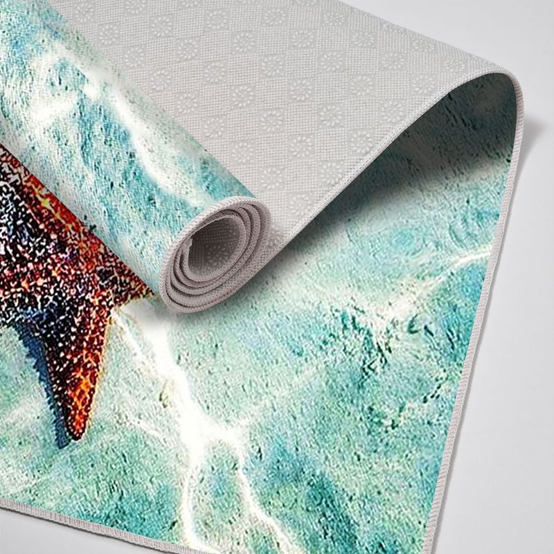 Casa si Gradina - Textile si covoare - Covoare - Covorase baie - Set covorase de baie, L'essentiel Maison, multicolor, 50x60 cm si 60x100 cm, 100% poliester, antiderapant, antibacterian, 299ANR1574 - Infinity.ro