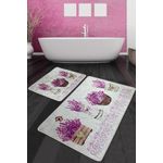 Casa si Gradina - Textile si covoare - Covoare - Covorase baie - Set covorase de baie, L'essentiel Maison, multicolor, 60x100 cm si 50x60 cm, 100% poliester, antiderapant, 359CHL2527 - Infinity.ro