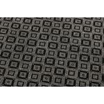 Casa si Gradina - Textile si covoare - Covoare - Covorase baie - Covoras de baie, L'essentiel Maison, negru antracit alb, 80 cm, 100% poliester, antiderapant - Infinity.ro