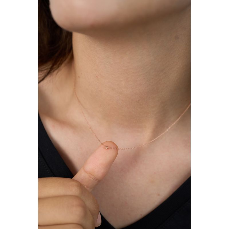 Fashion, accesorii si bijuterii - Femei - Bijuterii femei - Coliere femei - Colier, Heliophilia, femei, argint 925, rose, marime unica - Infinity.ro